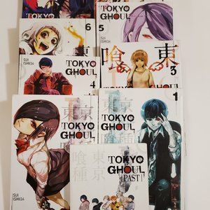 Tokyo Ghoul Manga Volumes 1-8 + Bonus Manga